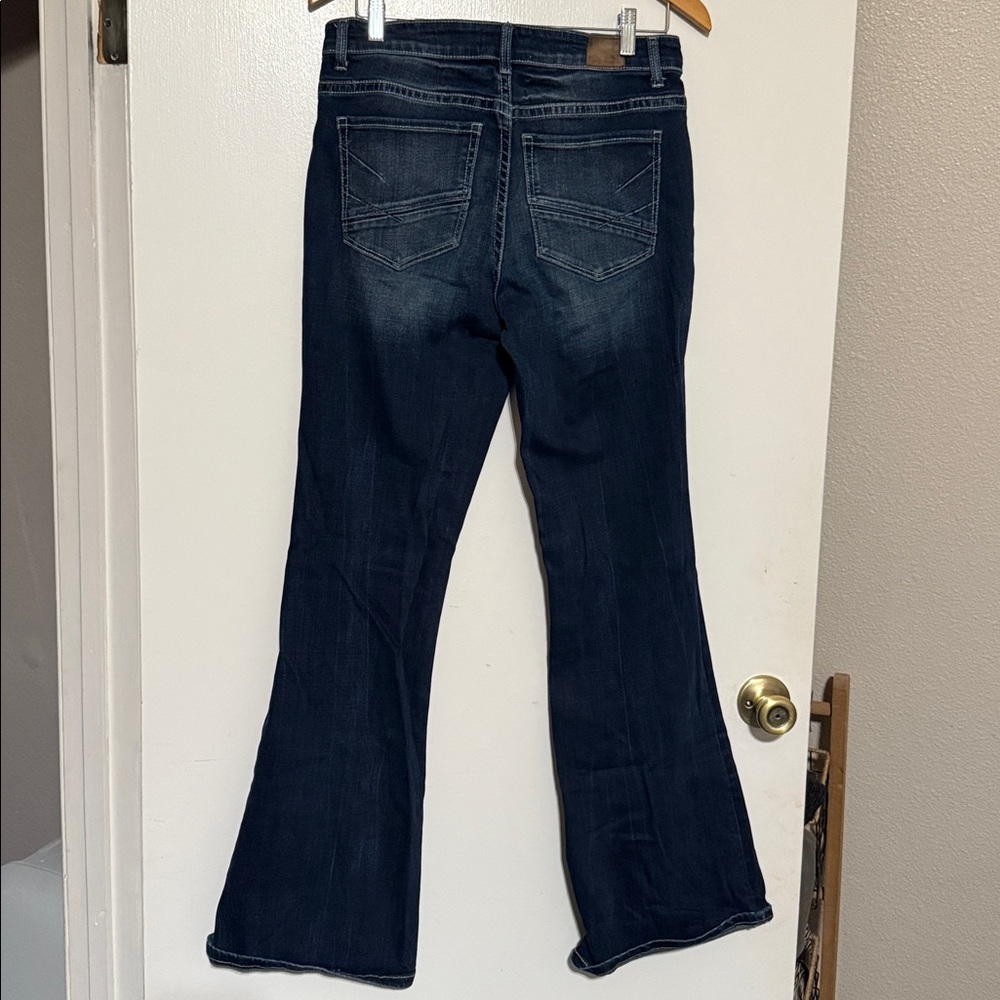 BKE Dark Flare Jeans sz 28x33 1/2